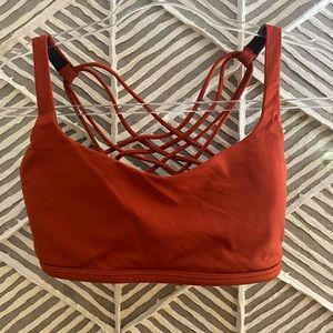 Lululemon, size 10, burnt Orange workout bra.